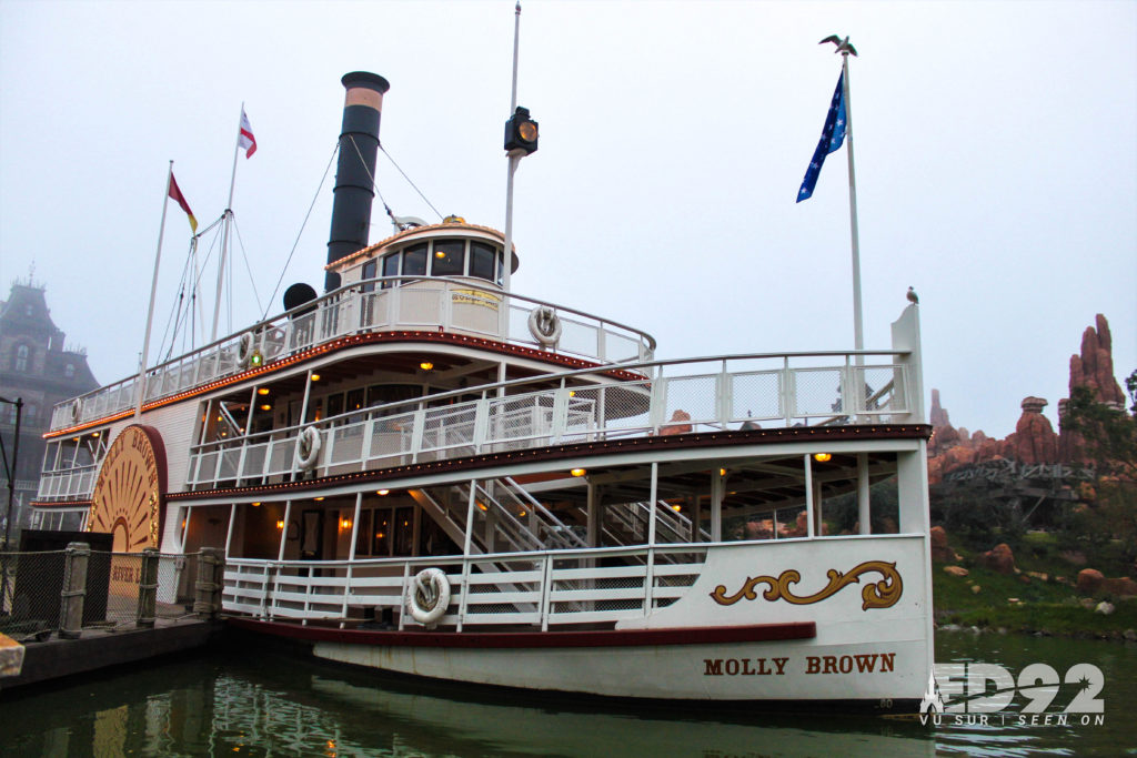 Le molly Brown a quai