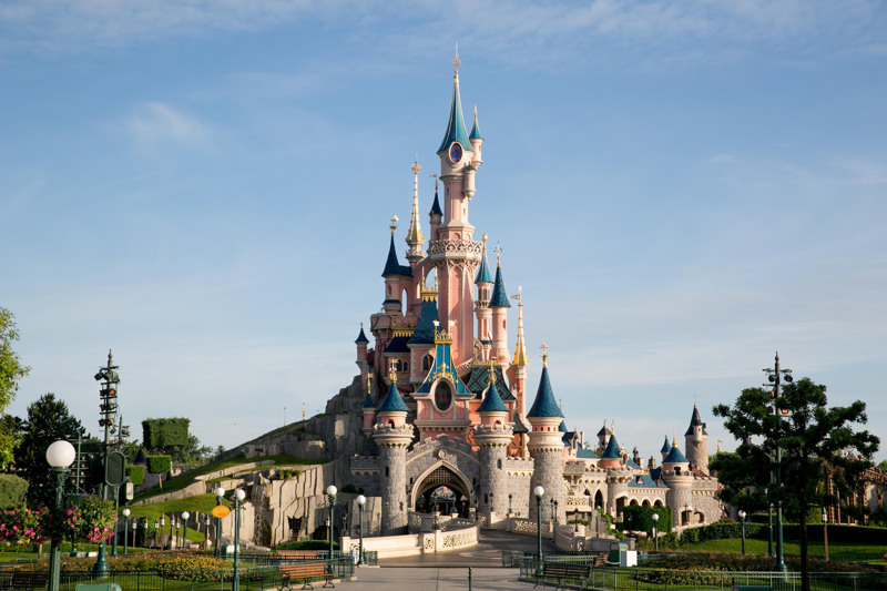 Le chateau de la belle au bois dormant à Disneyland Paris