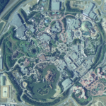 Le Parc Disneyland en 1994.