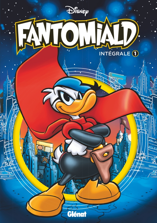 Couverture du numéro 1 de Fantomiald l'intérgrale. Fantomiald croise les bras