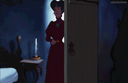 Lady Tremaine locks Cinderella in her room