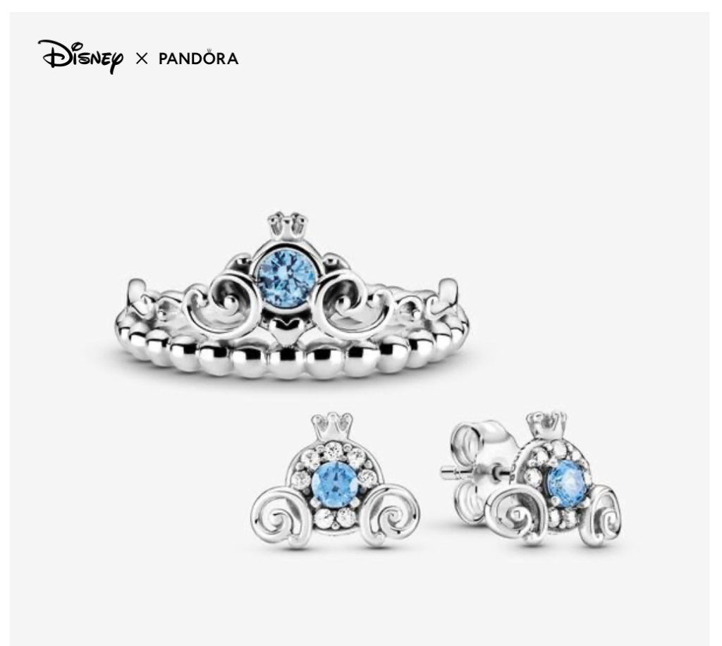 Charms Pandora x Disney Cendrillon