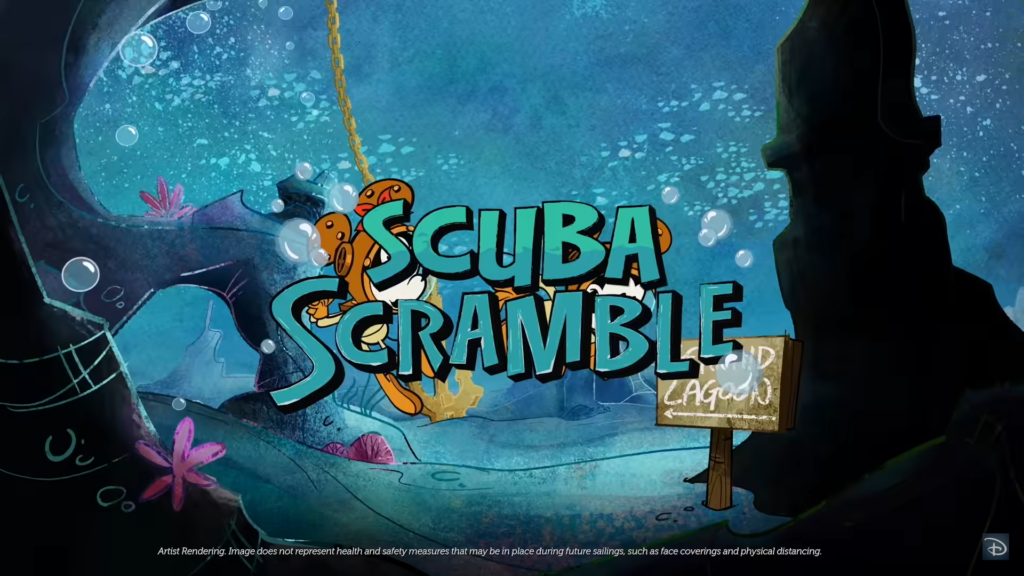 Scénario Scuba Scramble Disney Wish