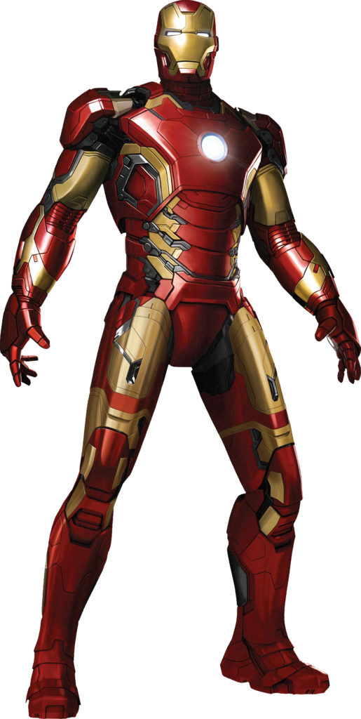 Iron Man's impressive armour