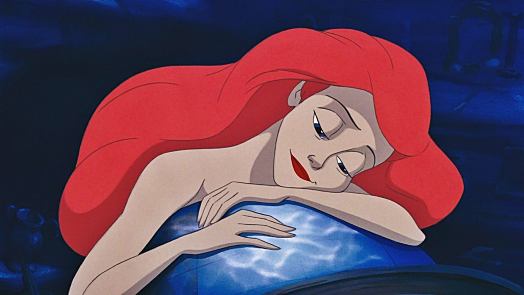 Ariel est triste