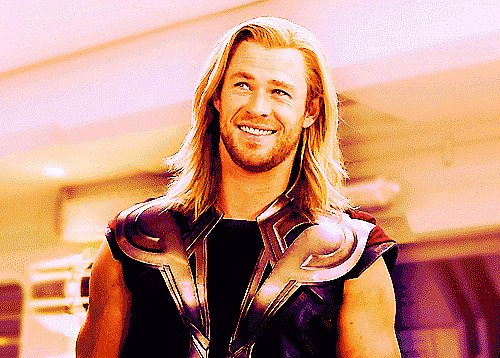 Thor smiled, embarrassed.