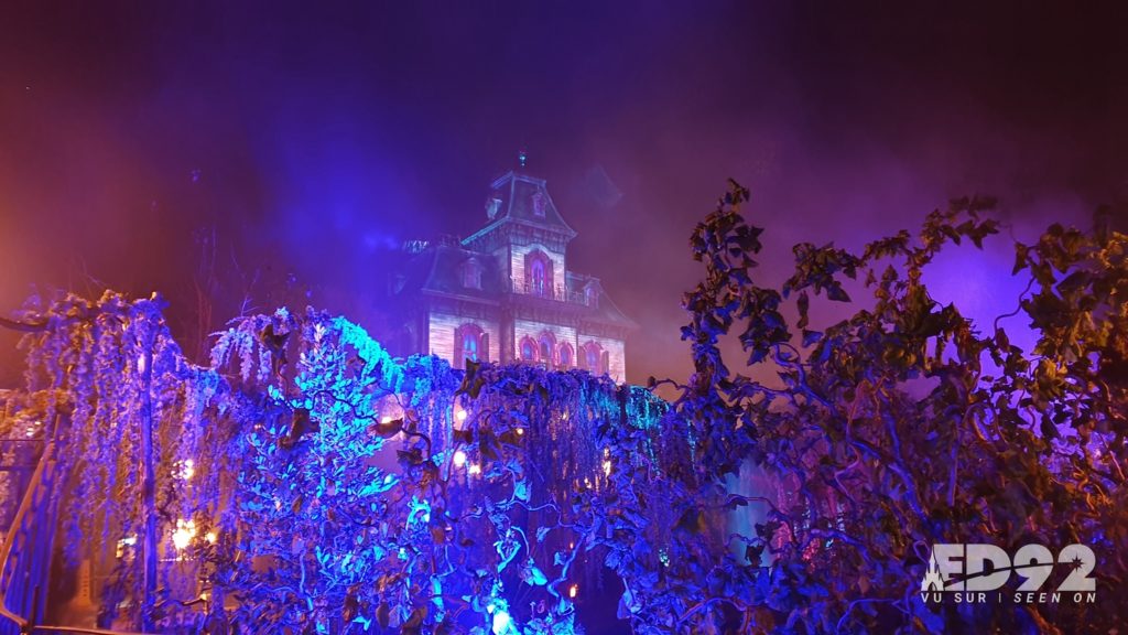 Phantom manor pendant la soirée Halloween