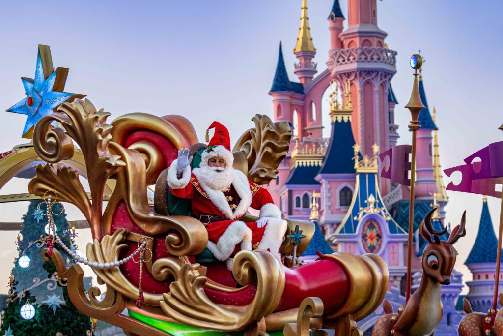 Événement Noël Disneyland Paris : Char Père Noël