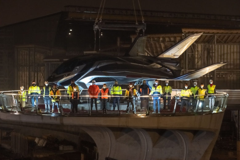 Quinjet au Walt Disney Studios Park