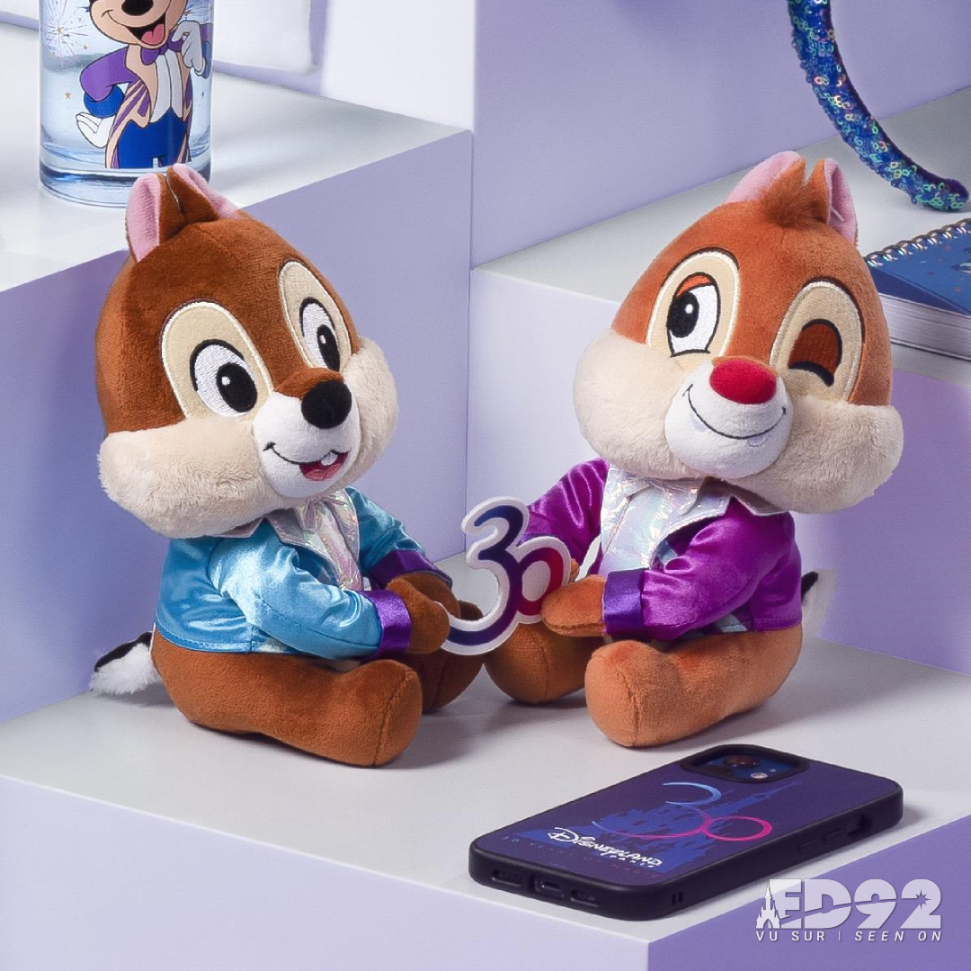 Disney - Tic et Tac : Peluche 100 Celebration