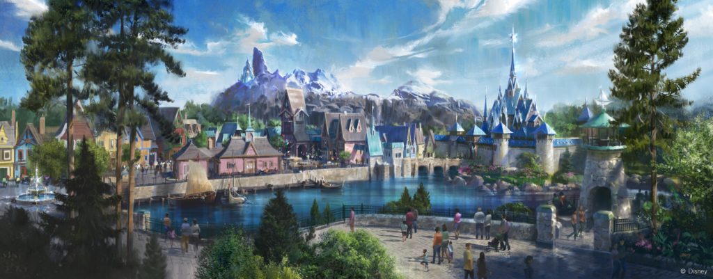 Extension walt disney studios - La Reine des Neiges