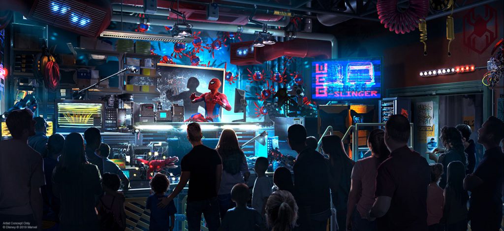 Spider-Man W.E.B. données techniques