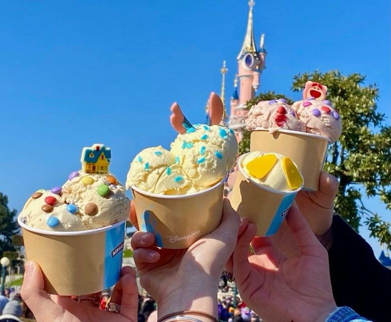 Disneyland Paris 30th anniversary foodie preview! Mickey Ice Cream
