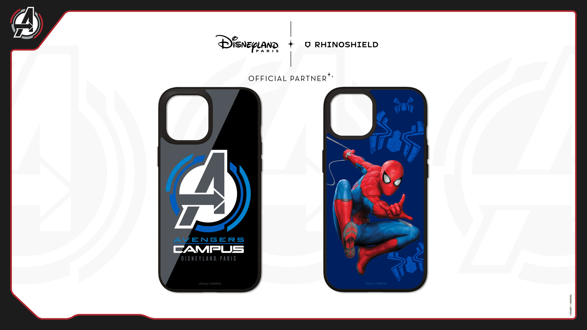 shopping marvel avengers campus - coque rhinoshield