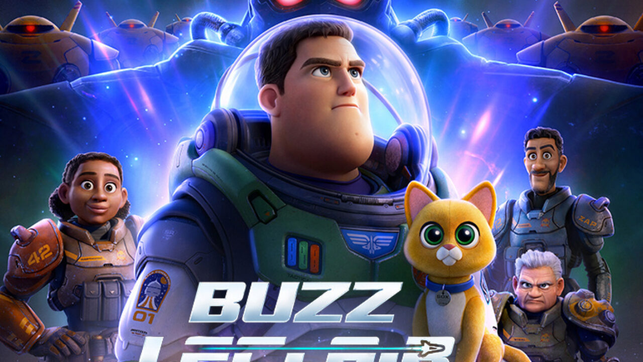 Pixar Figurine Buzz l'Éclair Équipé pour sa Mission