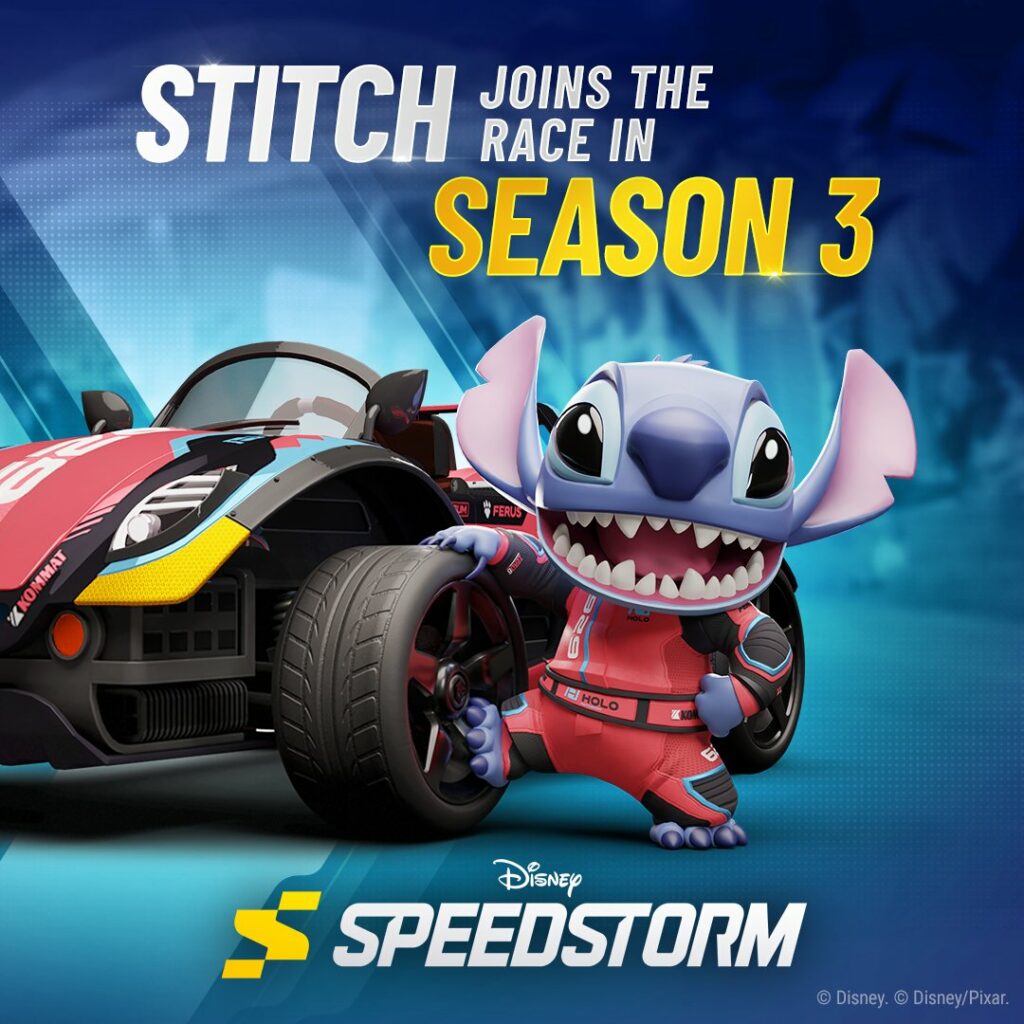 stitch, disney speedstorm saison 3