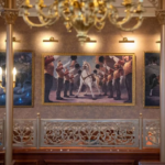 peinture de Maximus au Disneyland Hotel