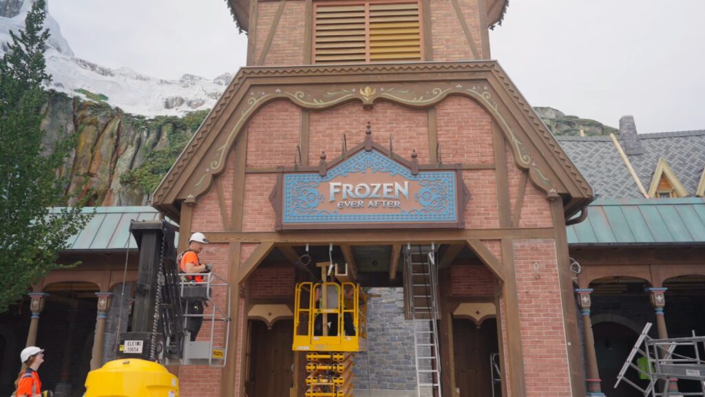 Frozen Ever After Entrance